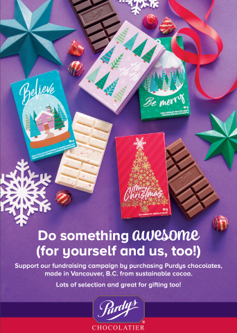 Purdy's Chocolate Fundraising Campaign