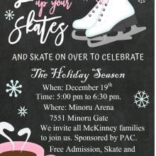 Winter Wonderland Family Skate Event - Dec 19 at 5 p.m.