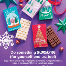 Purdy's Chocolate Fundraising Campaign